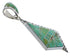 Southwest Sterling Silver And Turquoise Pendant EX28809